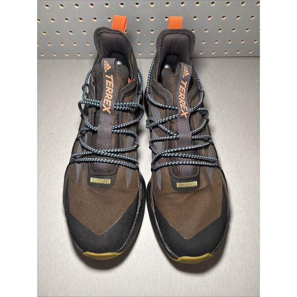 Adidas Terrex Voyager 21 Trail Shoes Mens 11.5 Core Black Grey Orange GX8676 main image 6